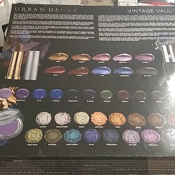 URBAN DECAY 20 YEARS OF BEAUTY WITH AN EDGE MAKEUP VAULT